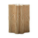 AICO Villa Cherie Chairside Table in Caramel - Furniture Land (Milwaukee, WI)