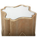 AICO Villa Cherie Chairside Table in Caramel - Furniture Land (Milwaukee, WI)