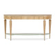 AICO Villa Cherie Console Table in Caramel - Furniture Land (Milwaukee, WI)