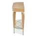 AICO Villa Cherie Console Table in Caramel - Furniture Land (Milwaukee, WI)