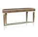 AICO Villa Cherie Console Table in Hazelnut - Furniture Land (Milwaukee, WI)