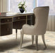 AICO Villa Cherie Desk Chair in Hazelnut - Furniture Land (Milwaukee, WI)