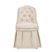 AICO Villa Cherie Tufted Vanity Chair in Hazelnut - Furniture Land (Milwaukee, WI)