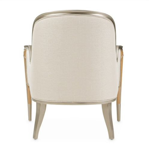 AICO Villa Cherie Accent Chair in Caramel - Furniture Land (Milwaukee, WI)
