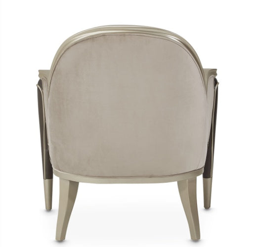 AICO Villa Cherie Accent Chair in Hazelnut - Furniture Land (Milwaukee, WI)