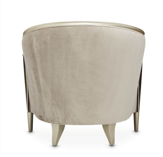 AICO Villa Cherie Matching Accent Chair in Hazelnut - Furniture Land (Milwaukee, WI)