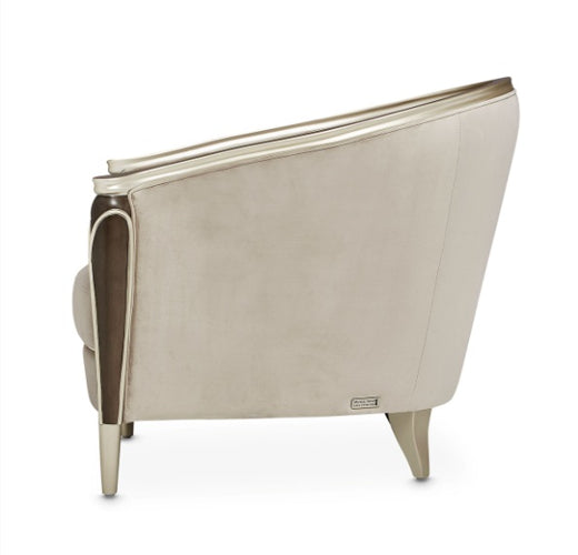 AICO Villa Cherie Matching Accent Chair in Hazelnut - Furniture Land (Milwaukee, WI)