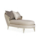 AICO Villa Cherie Chaise in Hazelnut - Furniture Land (Milwaukee, WI)