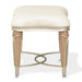 AICO Villa Cherie Ottoman in Caramel - Furniture Land (Milwaukee, WI)