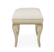 AICO Villa Cherie Tufted Bed Bench in Hazelnut - Furniture Land (Milwaukee, WI)