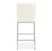 AICO Furniture State St.Counter Height Chair in Glossy White - Furniture Land (Milwaukee, WI)