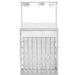 AICO Furniture State St. Wall Bar in Glossy White - Furniture Land (Milwaukee, WI)