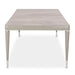 AICO Lanterna Rectangular Dining Table in Silver Mist - Furniture Land (Milwaukee, WI)