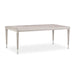 AICO Lanterna Rectangular Dining Table in Silver Mist - Furniture Land (Milwaukee, WI)