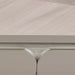 AICO Lanterna Rectangular Dining Table in Silver Mist - Furniture Land (Milwaukee, WI)