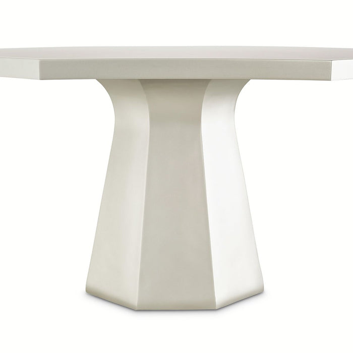 AICO Lanterna Octagon Dining Table in Silver Mist - Furniture Land (Milwaukee, WI)