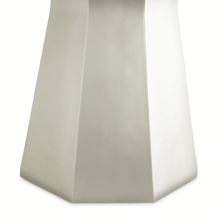 AICO Lanterna Octagon Dining Table in Silver Mist - Furniture Land (Milwaukee, WI)