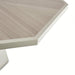 AICO Lanterna Octagon Dining Table in Silver Mist - Furniture Land (Milwaukee, WI)