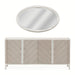 AICO Lanterna Sideboard in Silver Mist - Furniture Land (Milwaukee, WI)