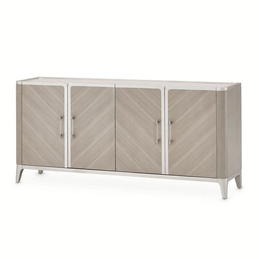 AICO Lanterna Sideboard in Silver Mist - Furniture Land (Milwaukee, WI)