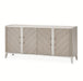 AICO Lanterna Sideboard in Silver Mist - Furniture Land (Milwaukee, WI)
