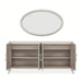 AICO Lanterna Sideboard in Silver Mist - Furniture Land (Milwaukee, WI)