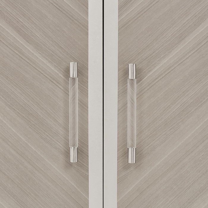 AICO Lanterna Sideboard in Silver Mist - Furniture Land (Milwaukee, WI)