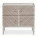 AICO Lanterna Nightstand in Silver Mist - Furniture Land (Milwaukee, WI)