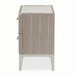 AICO Lanterna Nightstand in Silver Mist - Furniture Land (Milwaukee, WI)