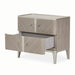 AICO Lanterna Nightstand in Silver Mist - Furniture Land (Milwaukee, WI)