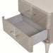 AICO Lanterna Nightstand in Silver Mist - Furniture Land (Milwaukee, WI)