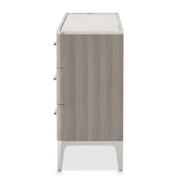 AICO Lanterna Dresser in Silver Mist - Furniture Land (Milwaukee, WI)