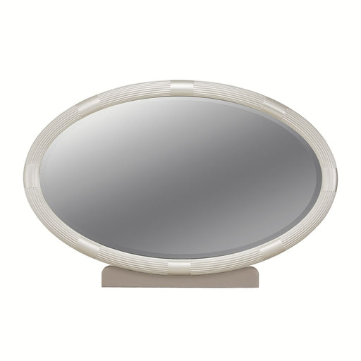 AICO Lanterna Dresser Mirror in Silver Mist - Furniture Land (Milwaukee, WI)