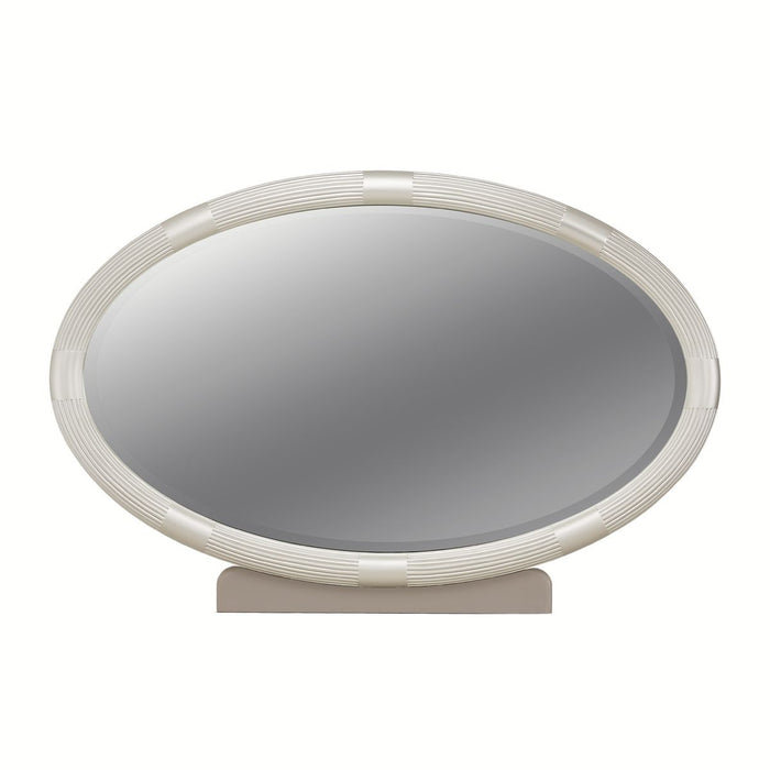 AICO Lanterna Dresser Mirror in Silver Mist - Furniture Land (Milwaukee, WI)