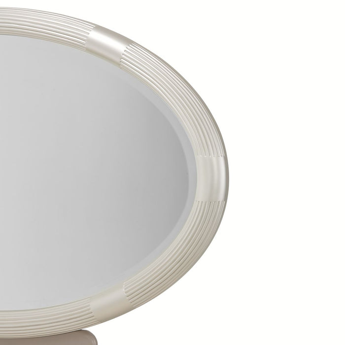 AICO Lanterna Dresser Mirror in Silver Mist - Furniture Land (Milwaukee, WI)