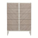 AICO Lanterna Highboy Chest in Silver Mist - Furniture Land (Milwaukee, WI)