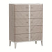 AICO Lanterna Highboy Chest in Silver Mist - Furniture Land (Milwaukee, WI)