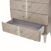 AICO Lanterna Highboy Chest in Silver Mist - Furniture Land (Milwaukee, WI)