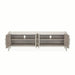 AICO Lanterna Media Cabinet in Silver Mist - Furniture Land (Milwaukee, WI)