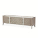 AICO Lanterna Media Cabinet in Silver Mist - Furniture Land (Milwaukee, WI)