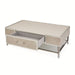 AICO Lanterna Cocktail Table in Silver Mist - Furniture Land (Milwaukee, WI)