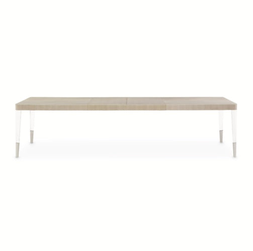 AICO Furniture Penthouse Rectangular Dining Table in Ash Gray - Furniture Land (Milwaukee, WI)