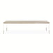 AICO Furniture Penthouse Rectangular Dining Table in Ash Gray - Furniture Land (Milwaukee, WI)