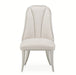 AICO Furniture Penthouse Side Chair (Set of 2) in Ash Gray - Furniture Land (Milwaukee, WI)