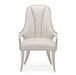 AICO Furniture Penthouse Arm Chair (Set of 2) in Ash Gray - Furniture Land (Milwaukee, WI)