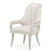 AICO Furniture Penthouse Arm Chair (Set of 2) in Ash Gray - Furniture Land (Milwaukee, WI)