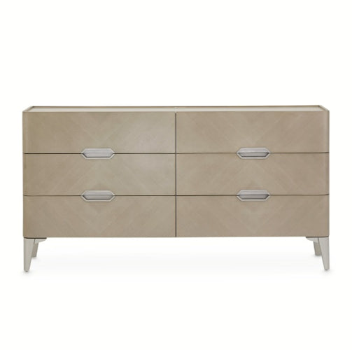 AICO Furniture Penthouse Dresser in Ash Gray - Furniture Land (Milwaukee, WI)