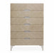 AICO Furniture Penthouse Vertical Storage Cabinet-Chest of Drawers in Ash Gray - Furniture Land (Milwaukee, WI)