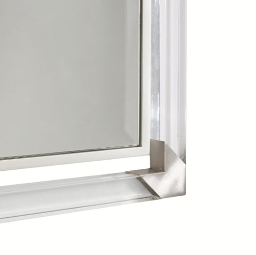 AICO Furniture Penthouse Wall Mirror in Ash Gray - Furniture Land (Milwaukee, WI)