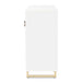 AICO Furniture Palm Gate Sideboard in Cloud White - Furniture Land (Milwaukee, WI)